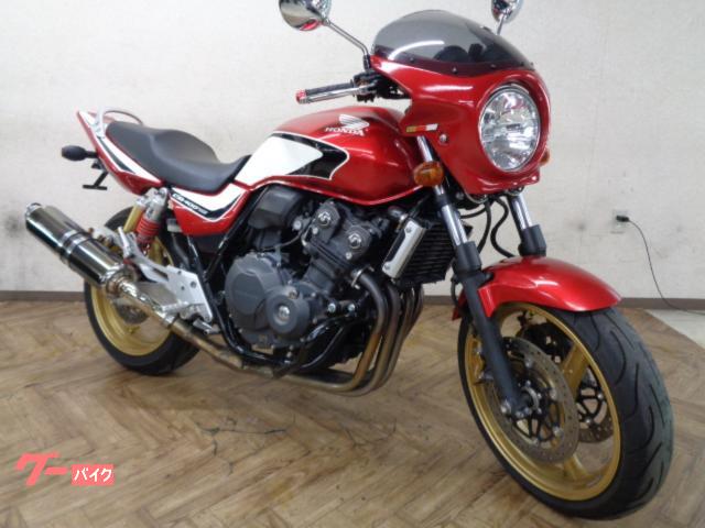 ＣＢ４００Ｓｕｐｅｒ　Ｆｏｕｒ　ＶＴＥＣ　Ｒｅｖｏ　　ＥＴＣ　　ビキニカウル　無限マフラー　ツートンカラー　ゴールドホイール