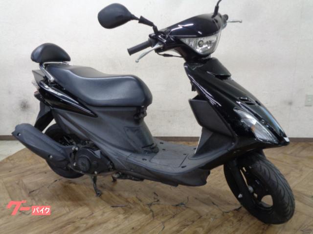 スズキ アドレスV125S 盗難防止アラーム バックレスト クリア  