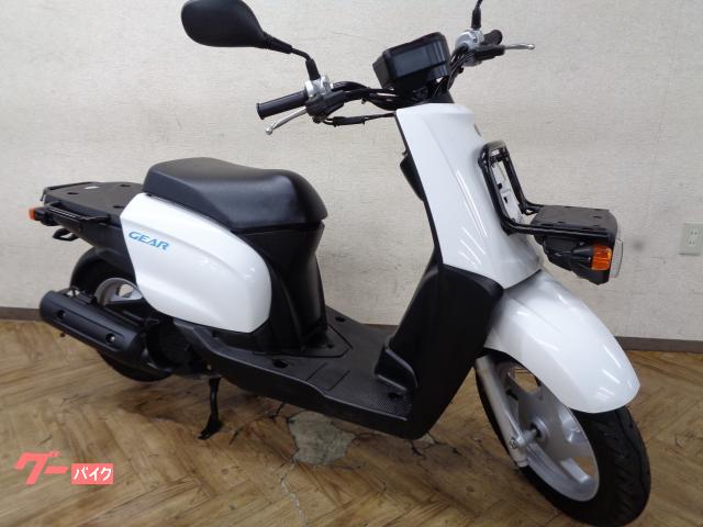 ＧＥＡＲ　インジェクションモデル　ＵＡ０８Ｊ　チューブレスタイヤ　ノーマル車　セルキック始動　水冷単気筒ＯＨＣエンジン
