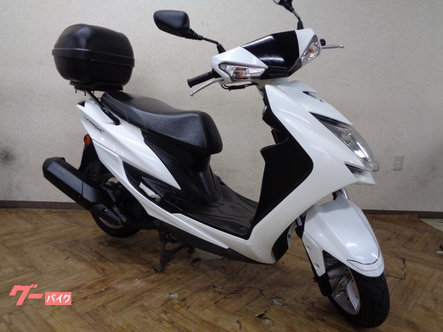 シグナスＸ　ＳＲ　インジェクションモデル　国内モデル　２００ｍｍ径リアディスクブレーキ　５本スポークホイール　リアボックス
