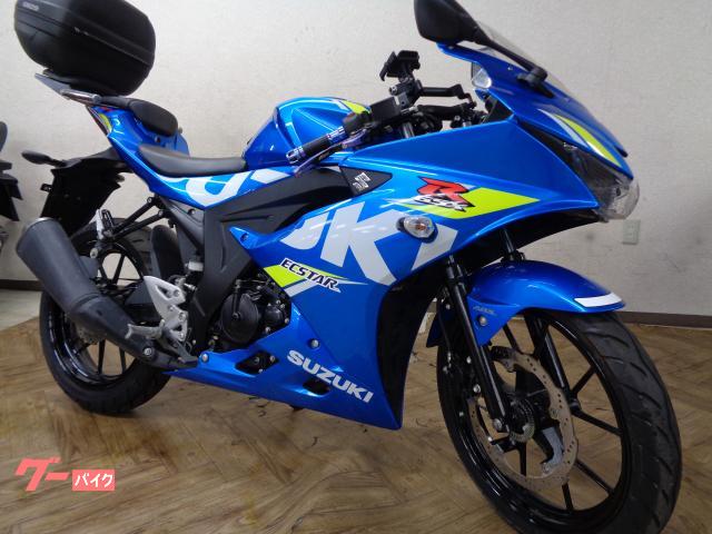 ＧＳＸ−Ｒ１２５　ＡＢＳ　シフトポジション　フルカウルスポーツ　水冷単気筒エンジン　前後１７インチホイール　インジェクションモデル