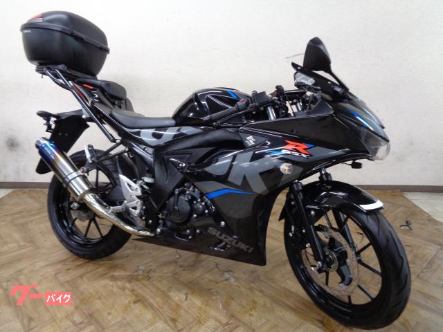 ＧＳＸ−Ｒ１２５　ＡＢＳ　ダブルアールズマフラー　リアボックス　リアキャリア　シフトポジション　フルカウル　　スポーツリターン式
