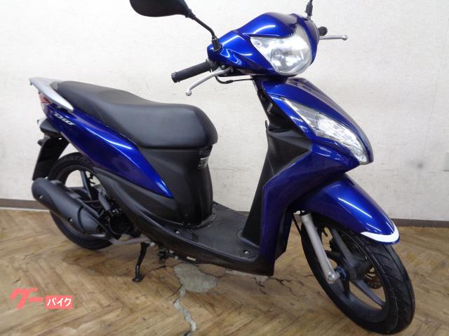 Ｄｉｏ１１０　空冷４ストロークＯＨＣ単気筒１１０ｃｃエンジン　インジェクションモデル　セルフ・キック　併用式　フロントディスク