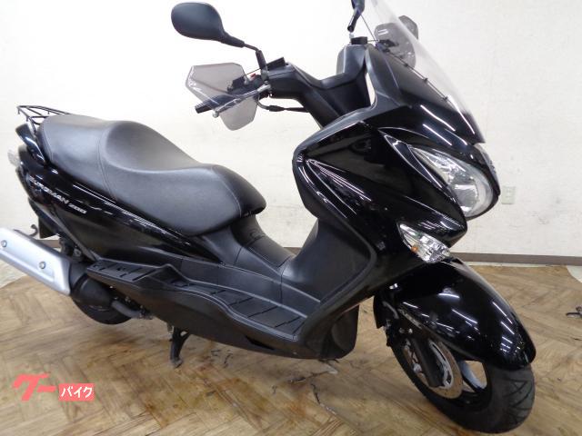 バーグマン２００　ＡＢＳ　ＥＴＣ　最終型　１２Ｖ電源ソケット　１９９ｃｃ水冷単気筒エンジン　フューエルインジェクション　２灯型