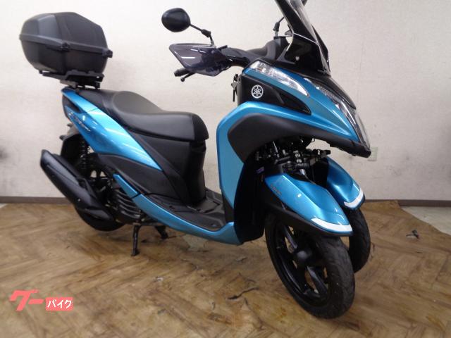 トリシティ１２５　２型　ＡＢＳ　リアボックス　スクリーン　ＬＥＤヘッドライト　１２４ｃｃ水冷４スト単気筒４バルブエンジン