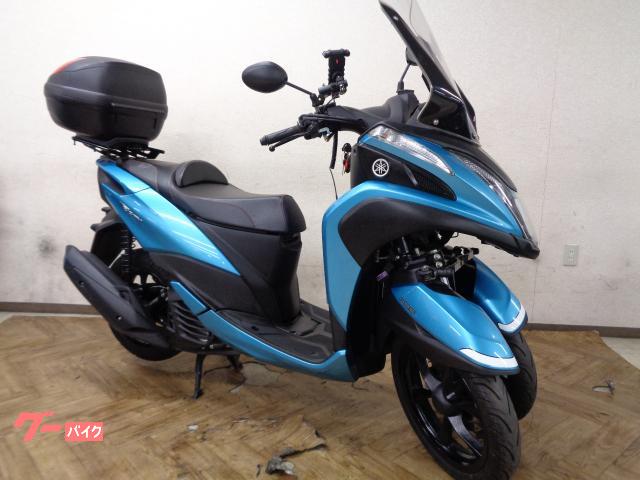 トリシティ125 2型 ABS リアボックス ロングスクリーン LEDヘッドライト 124cc水冷4スト単気筒4バルブエンジン