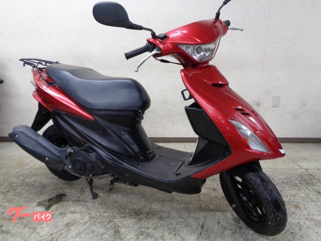 アドレスV125S 最終型 盗難防止アラーム クリアウインカーレンズ フューエルインジェクション 4スト単気筒エンジン