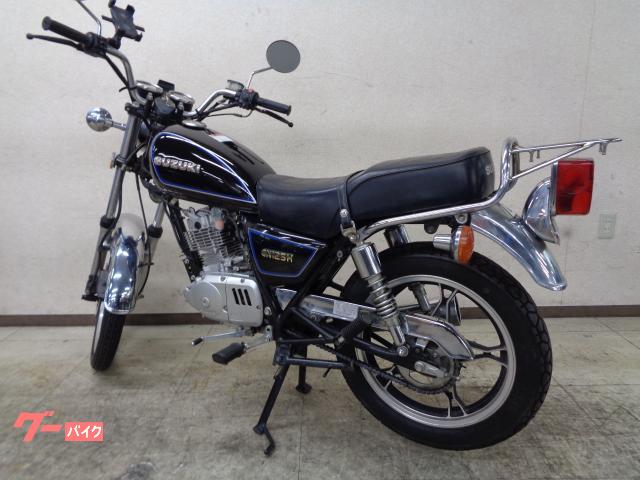 スズキ GN125H フロントディスクブレーキ リアキャリア ギア