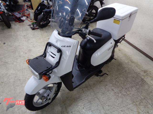ヤマハ ＧＥＡＲパーキングスタンド仕様　大型ＢＯＸ／グリップヒーター付 ヤマハ GEAR パーキングスタンド仕様 スクリーン リアボックス