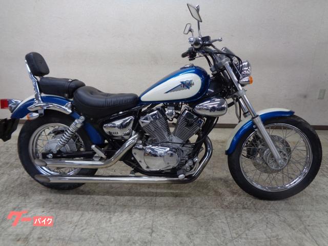 ヤマハ XV250ビラーゴ ツートンカラー マフラーカスタム フラット