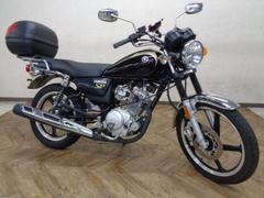 ヤマハ　ＹＢ１２５ＳＰ　リアボックス　キャブ車　空冷４スト単気筒エンジン　ロングローシート　フロントディスクブレーキ　キャストホイール