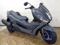 スズキ　バーグマン４００　新車　トラクションコントロール　４スト単気筒ＤＯＨＣエンジン　ＤＣ１２Ｖソケット　フューエルインジェクション