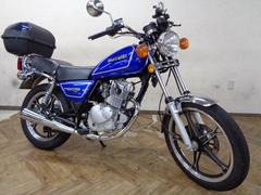 スズキ　ＧＮ１２５Ｈ　ワンオーナー車　リアボックス　キャブ車　空冷ＳＯＨＣ１２４ｃｃ単気筒　フロントディスクブレーキ　ツインショック