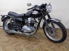 カワサキ　Ｗ４００　デイトナマフラー　ハンドル・シート・マフラー・ウインカーカスタム車　　キャブ車　ＳＯＨＣ４バルブバーチカルツインエンジン