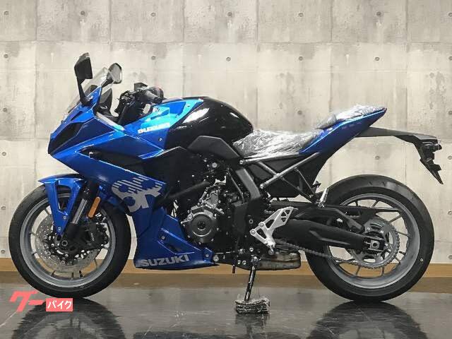 ロク　　シングル2枚ブルー スズキ GSX－8R 2025年モデル トリトンブルーメタリック