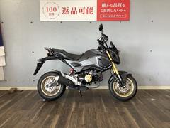 ホンダ　グロム　２０１８年モデル　Ｒキャリア　ナックルガード　バイザー装備