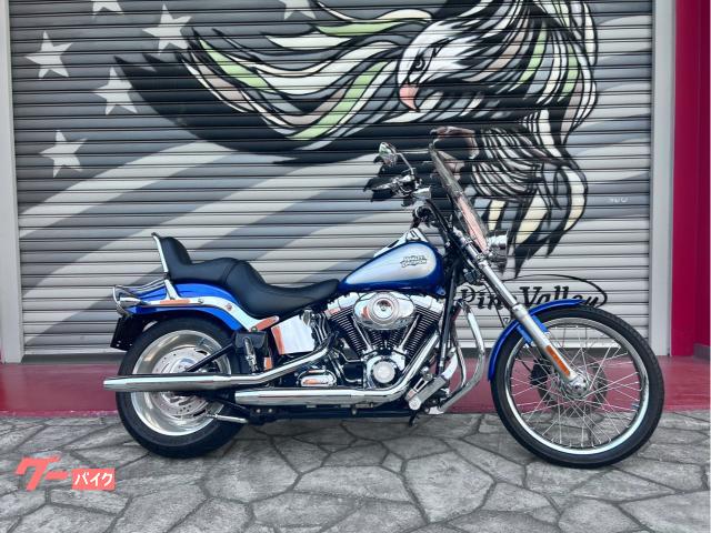 ＦＸＳＴＣ　ソフテイルカスタム　ＫＷマフラー　チューニング済み　三拍子　ドラレコ　ＥＴＣ　ウインドシールド　センタースタンド