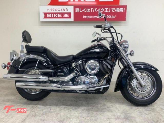 ドラッグスター１１００クラシック　２００８年モデル　　バッグレスト装備