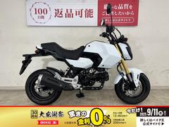 ホンダ　グロム　２０２４年モデル　カスタムシート　ヘルメットホルダー装備