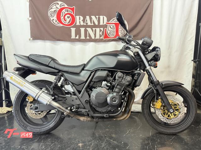 ＣＢ４００Ｓｕｐｅｒ　Ｆｏｕｒ　ＶＴＥＣ　Ｒｅｖｏ　社外マフラー　タックロールシート　ナポレオンミラー　マッドブラック