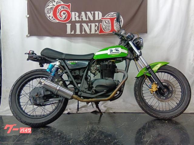 ２５０ＴＲ　２００２年式　ライムグリーン　ビームスマフラー　１９ｐｓ