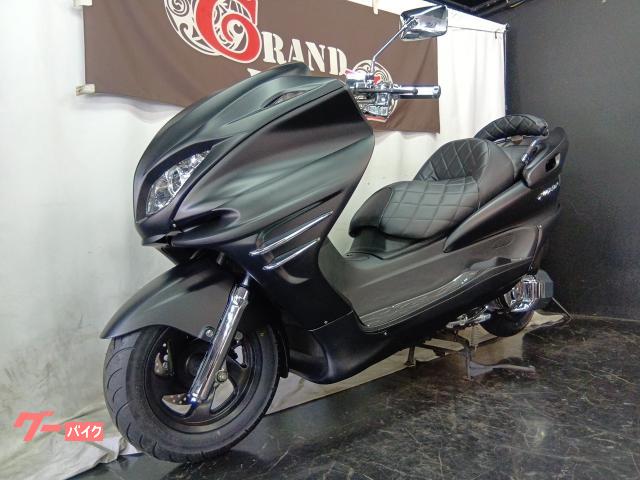 マジェスティ エアロセット フィン付タイプ SG03J ブラウン 茶 エアロキット エアロ フィン フルエアロ マジェC マジェスティC 5連 3連 新品マジェスティ エアロセット フィン付タイプ SG03J ホワイト 白