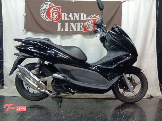 ＰＣＸ１２５　２０１０年式　ブラック　社外２本出しステンレスマフラー