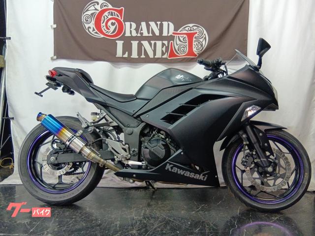 Ｎｉｎｊａ　２５０Ｌ　２０１３年式　マットブラック　ＬＥＤヘッドライト　ステンレスマフラー