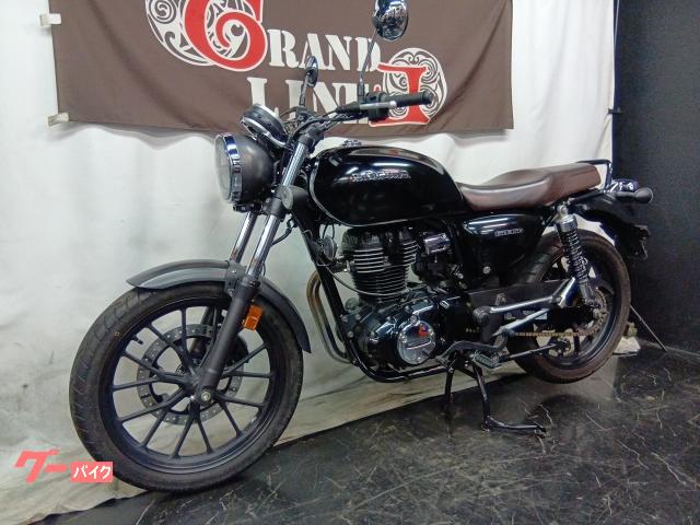 ホンダ GB350S 2023年式 ブラック メッキミラー ヘルメット