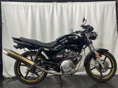 ヤマハ　ＹＢＲ１２５　フルカスタム車両　イエローライト　社外マフラー　耐熱バンテージ　タイヤバリ山