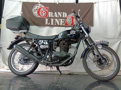 カワサキ　２５０ＴＲ　２０１２年式　ブラック　ＥＴＣ付き　カスタムマフラー　リアボックス