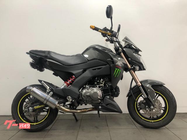 超歓迎】 Z125PRO 2019年モデル マフラー フェンダーレス リヤキャリア バッテリー新品交換いたします tronadores.com