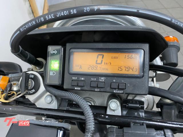 ジェベル250XC（SJ45A）純正デジタルメーター - メーター