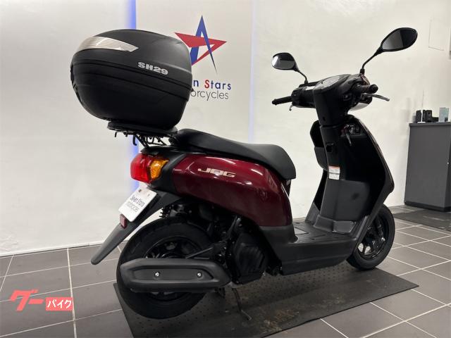 ヤマハ ＪＯＧ ＳＨＡＤ製２９ＬリアＢＯＸ付き ＡＹ０１モデル インジェクション搭載 ガソリンメーター付き デジタルメーター｜ＳＥＶＥＮ ＳＴＡＲＳ  ＭＯＴＯＲＣＹＣＬＥＳ｜新車・中古バイクなら【グーバイク】