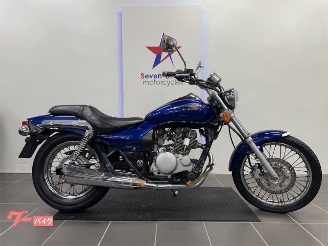 エリミネーター１２５　フロントディスクブレーキ　純正フルノーマル　スポークホイール　１２５ｃｃアメリカン　マニュアル車