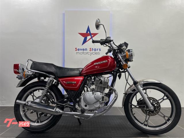 ＧＮ１２５Ｈ　フロントディスクブレーキ　シフトポジション表示　カスタムマフラー