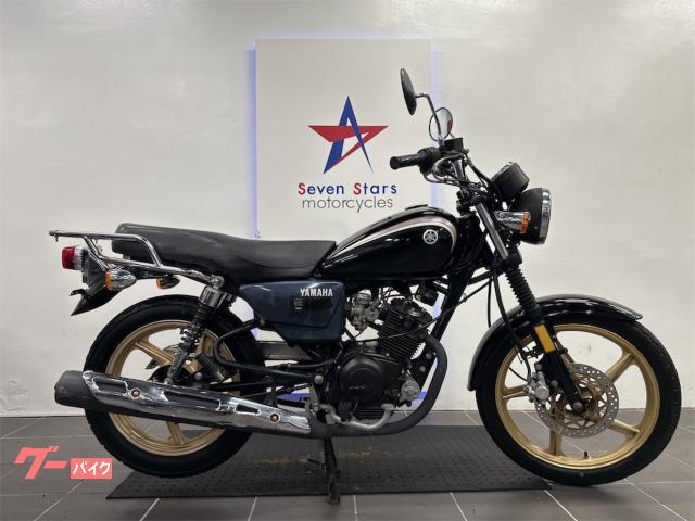ＹＢ１２５ＳＰ　ガソリン残量メーター付き　フロントディスクブレーキ　ゴールドホイール　シフトポジション表示　リアキャリア付き