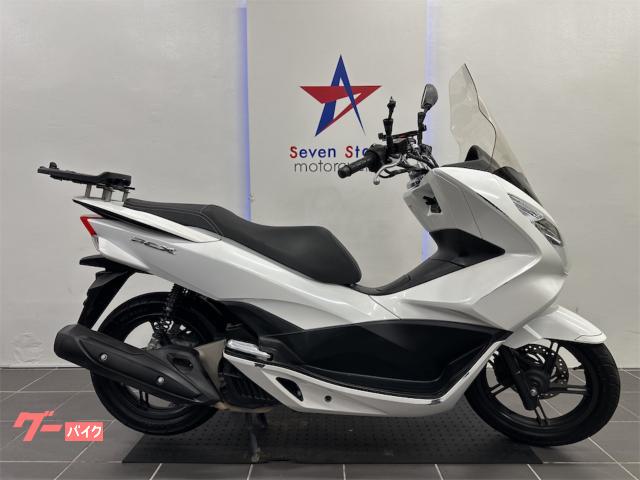 ＰＣＸ　ＪＦ５６　ＬＥＤヘッドライト　フロントディスクブレーキ　ロングスクリーン　ハザード付き　Ｅｓｐエンジン　リアキャリア付き