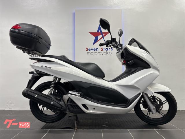 ＰＣＸ　ＪＦ２８モデル　フロントディスクブレーキ　ガソリン残量メーター付き　アイドリングストップ　リアＢＯＸ付き