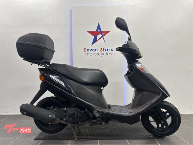 アドレスＶ１２５Ｇ　リミテッドエディション　ガソリン残量メーター付き　フロントディスクブレーキ　グリップヒーター　盗難警報アラーム