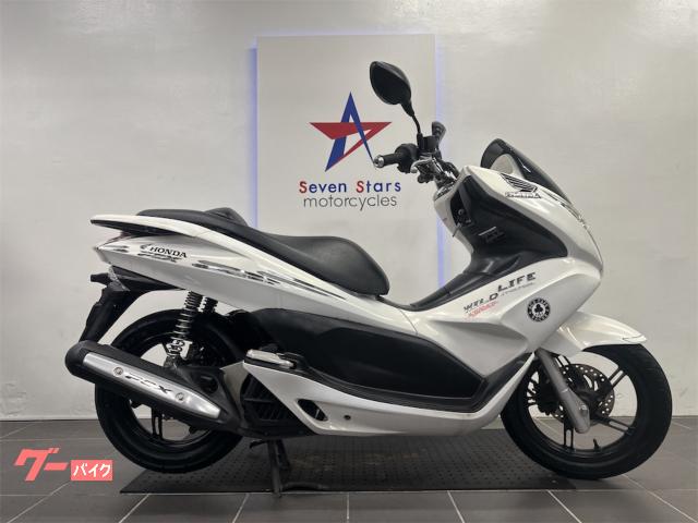 ＰＣＸ　ＪＦ２８モデル　ＦＩ　フロントディスクブレーキ　ガソリン残量メーター付き　アイドリングストップ　純正フルノーマル