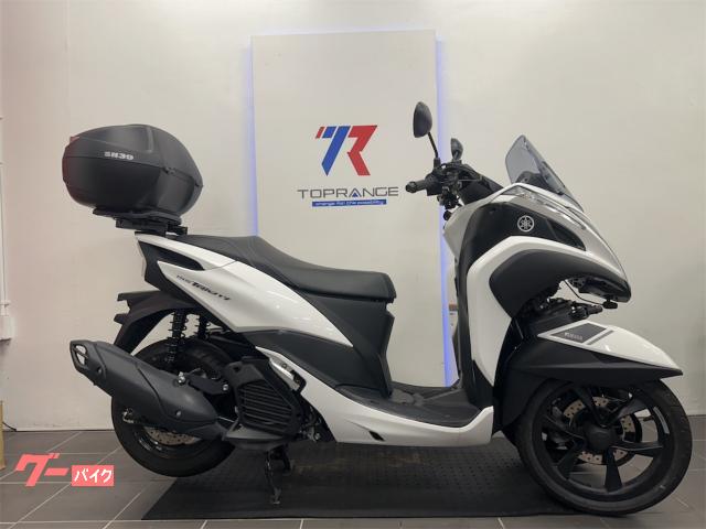 トリシティ１５５　普通自動車免許仕様　側車付軽二輪登録　前後ドラレコ付き　ＡＢＳ　グリップヒーター　スマートキー　リアＢＯＸ付き