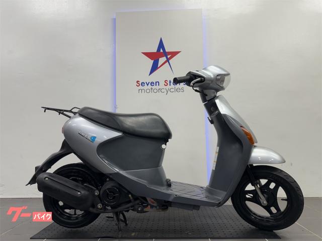 レッツ４　ＦＩ　ガソリン残量メーター付き　インジェクション搭載　リアキャリア付き　メットインスクーター　ＣＡ４５Ａ