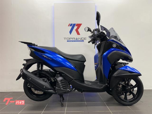 トリシティ１５５　普通自動車免許仕様　側車付軽二輪登録　ＬＥＤヘッドライト　ドラレコ装備　デイトナ製ＵＳＢ　リアキャリア付き