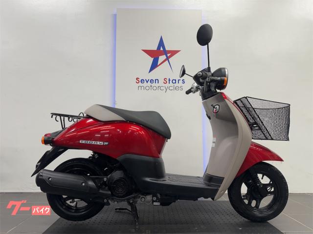 トゥデイ TODAY FI ガソリン残量メーター Fタイプ ブラックホイール インジェクション搭載 メットインスクーター