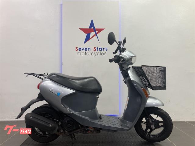 レッツ４　ＦＩ　メットインスクーター　フラットステップボード　リアキャリア付き　インジェクション搭載　ＣＡ４５Ａモデル