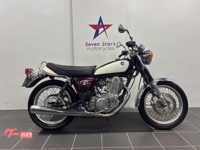ＳＲ４００　３型　フロントディスクブレーキ　赤キー　純正フルノーマル　ハザード付き　ＲＨ０１Ｊモデル　ツートンカラー