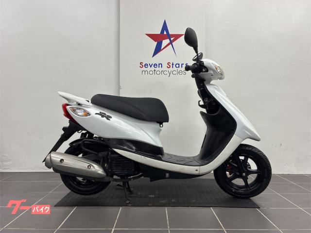 ＪＯＧ　ＺＲ　エボ２　ガソリン残量メーター付き　フロントディスクブレーキ　リアタイヤロック連動シャッターキー　赤サス