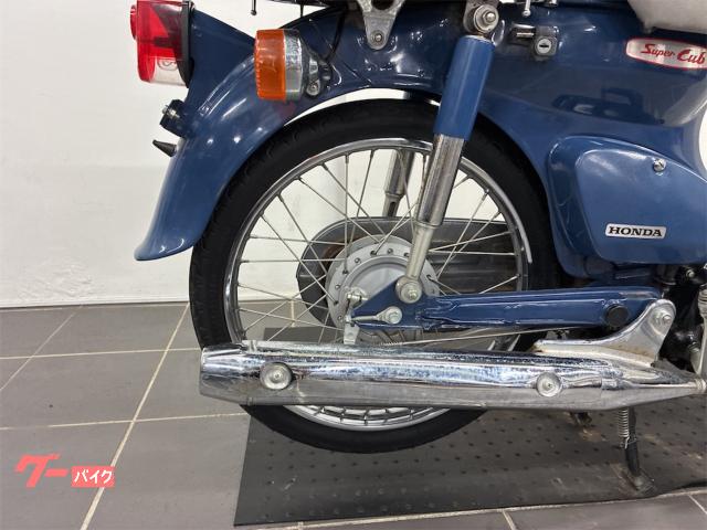 ホンダ スーパーカブ50 FI リアボックス付き スポークホイール