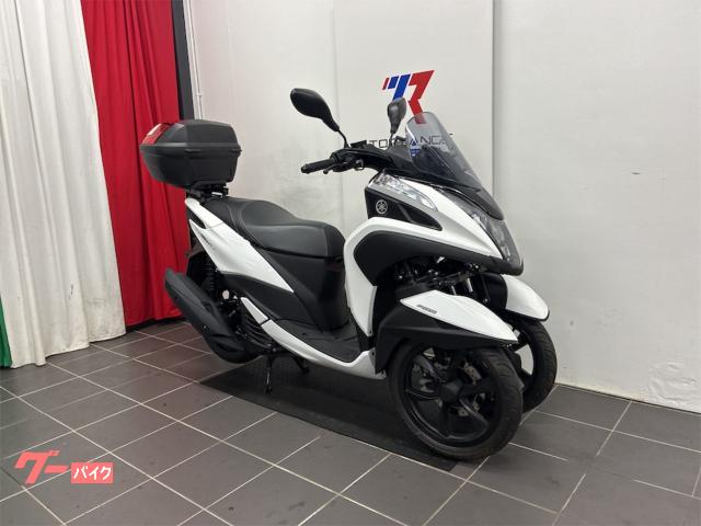 YAMAHA トリシティ　155 側車付二輪登録　3495キロ 自動車免許　横浜　ビッグスクーター　通勤　通学　配達　ノーマル　普通免許で乗れる ヤマハ トリシティ155 普通自動車免許仕様 側車付軽二輪登録済